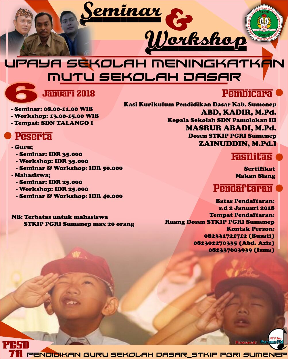 Seminar dan Workshop